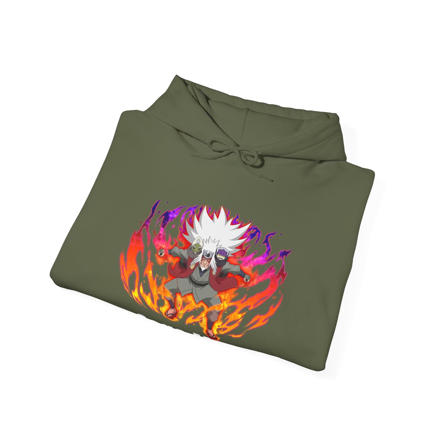 Naruto Shippuden - Powered Up Sage Mode Jiraiya Multiple Colours Unisex Hoodie