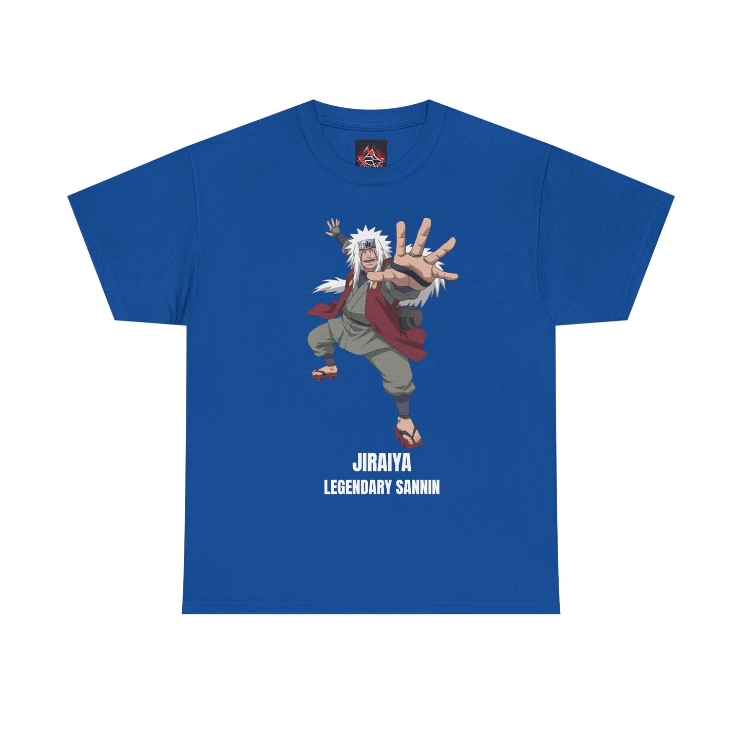 Naruto Shippuden - Jiraiya Legendary Sannin Multiple Colours Unisex Heavy Cotton T-Shirt - Anime Fan Apparel
