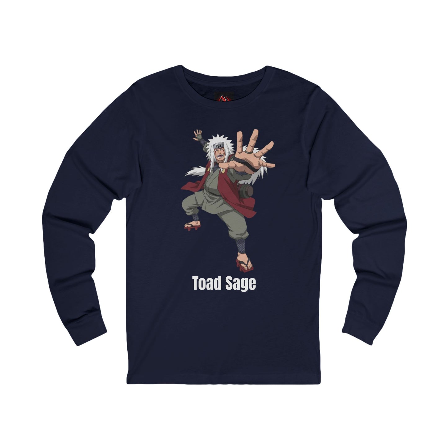 Naruto Shipuden - Jiraiya Toad Sage Multiple Colours Unisex Jersey Long Sleeve T-Shirt