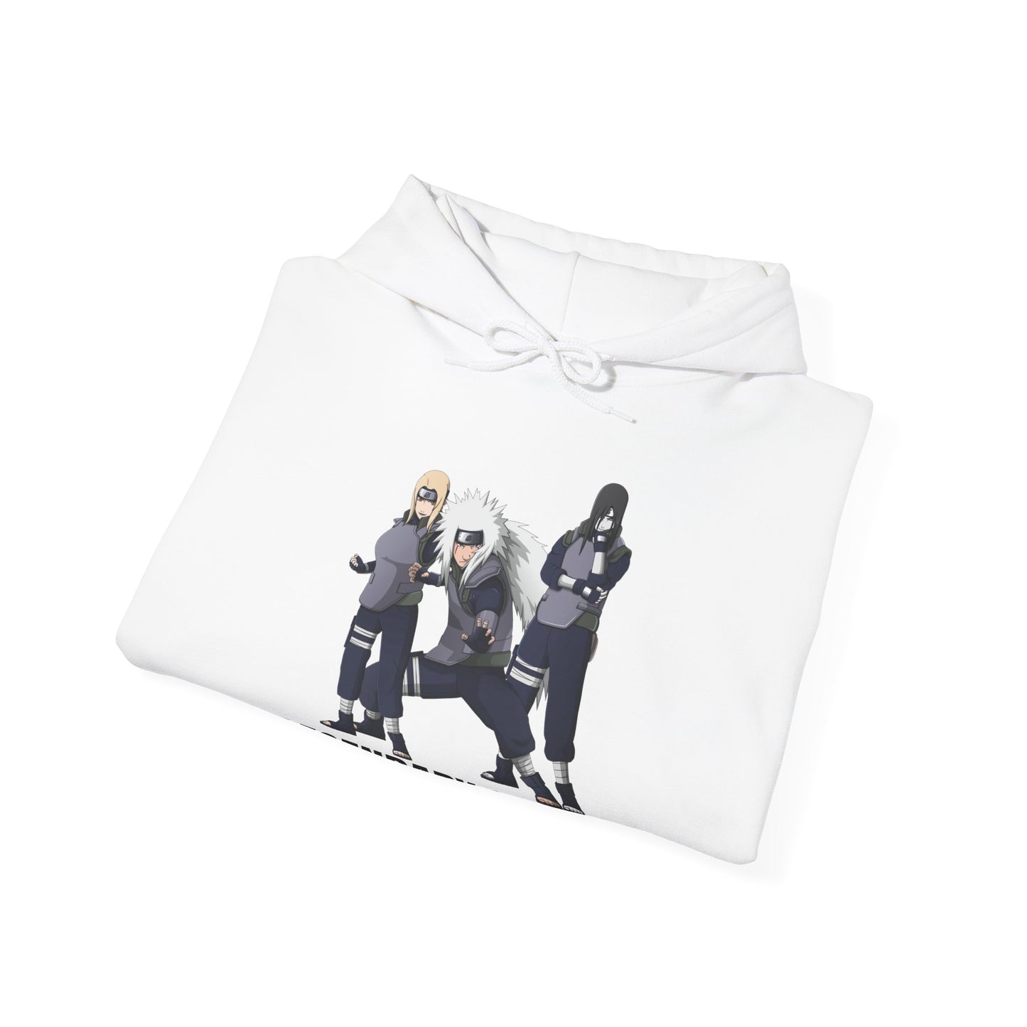Naruto - Legendary Sannin White Unisex Hoodie