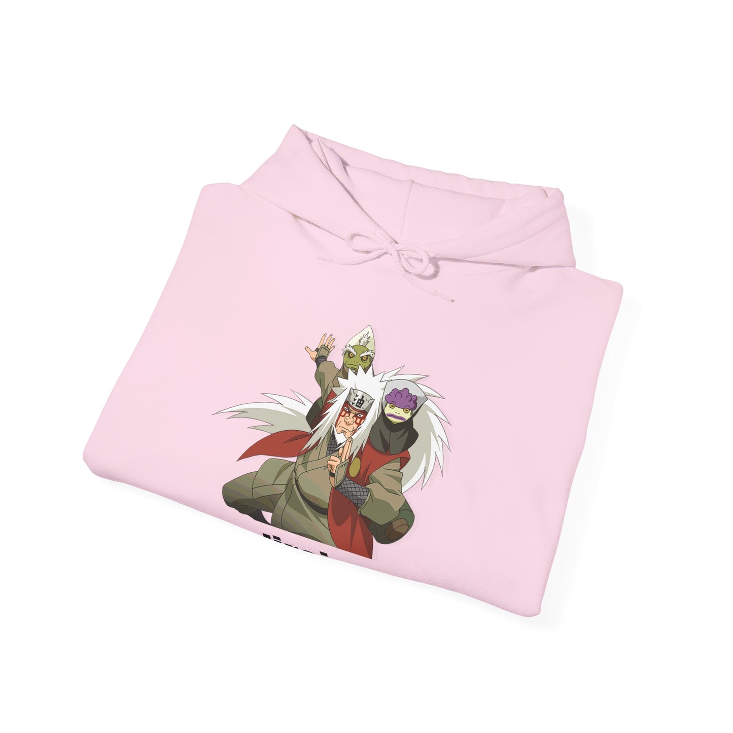 Naruto Shippuden - The Hidden Leaf's Jiraiya Sage Mode In White or Pink Unisex Hoodie
