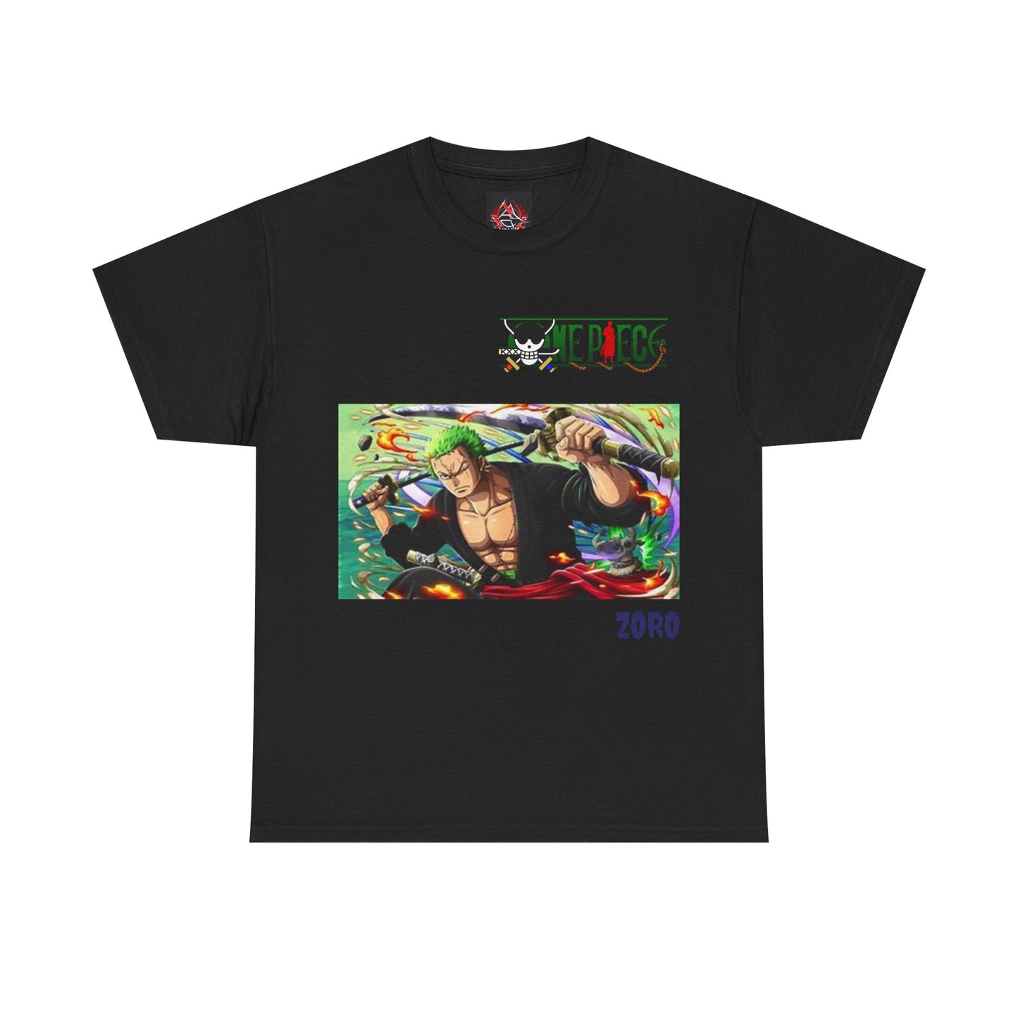 One Piece - Zoro , Unisex Heavy Cotton T- Shirt