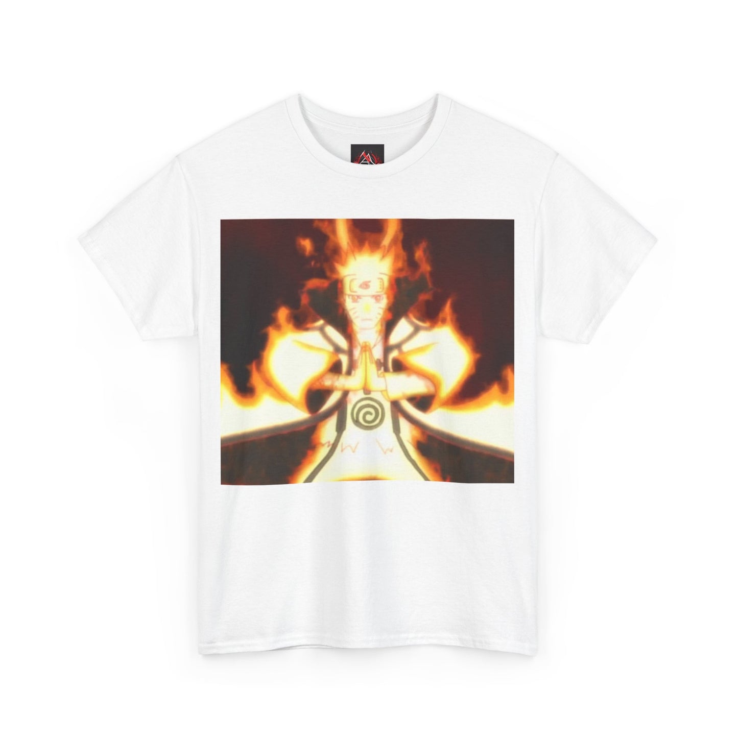 Naruto Shippuden - Naruto Full Power Handsign Unisex Heavy Cotton T-Shirt