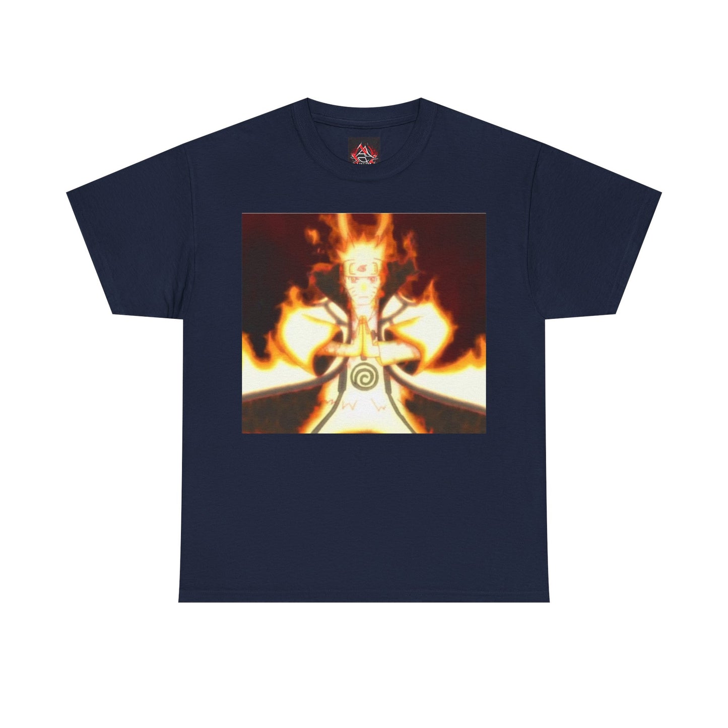 Naruto Shippuden - Naruto Full Power Handsign Unisex Heavy Cotton T-Shirt