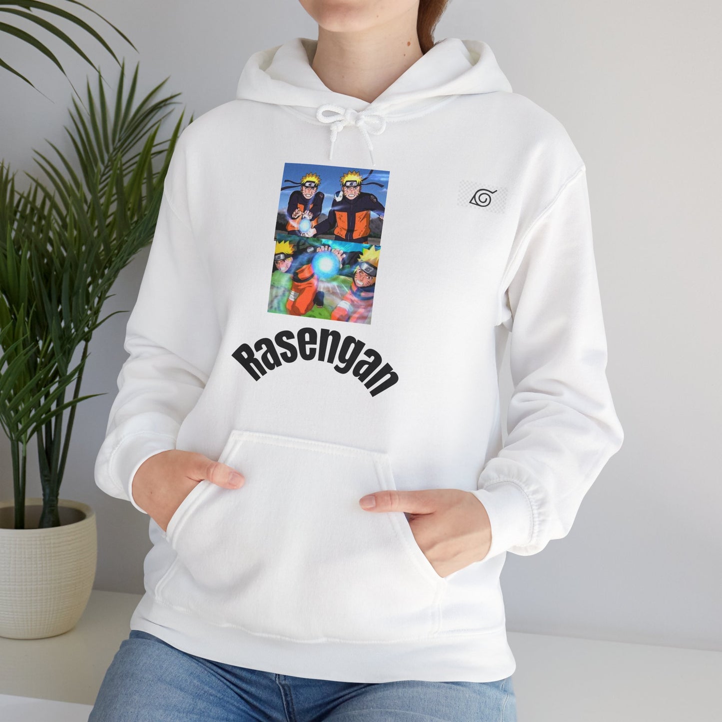 Epic Rasengan - Naruto Shippuden - Naruto's Rasengan White Hoodie