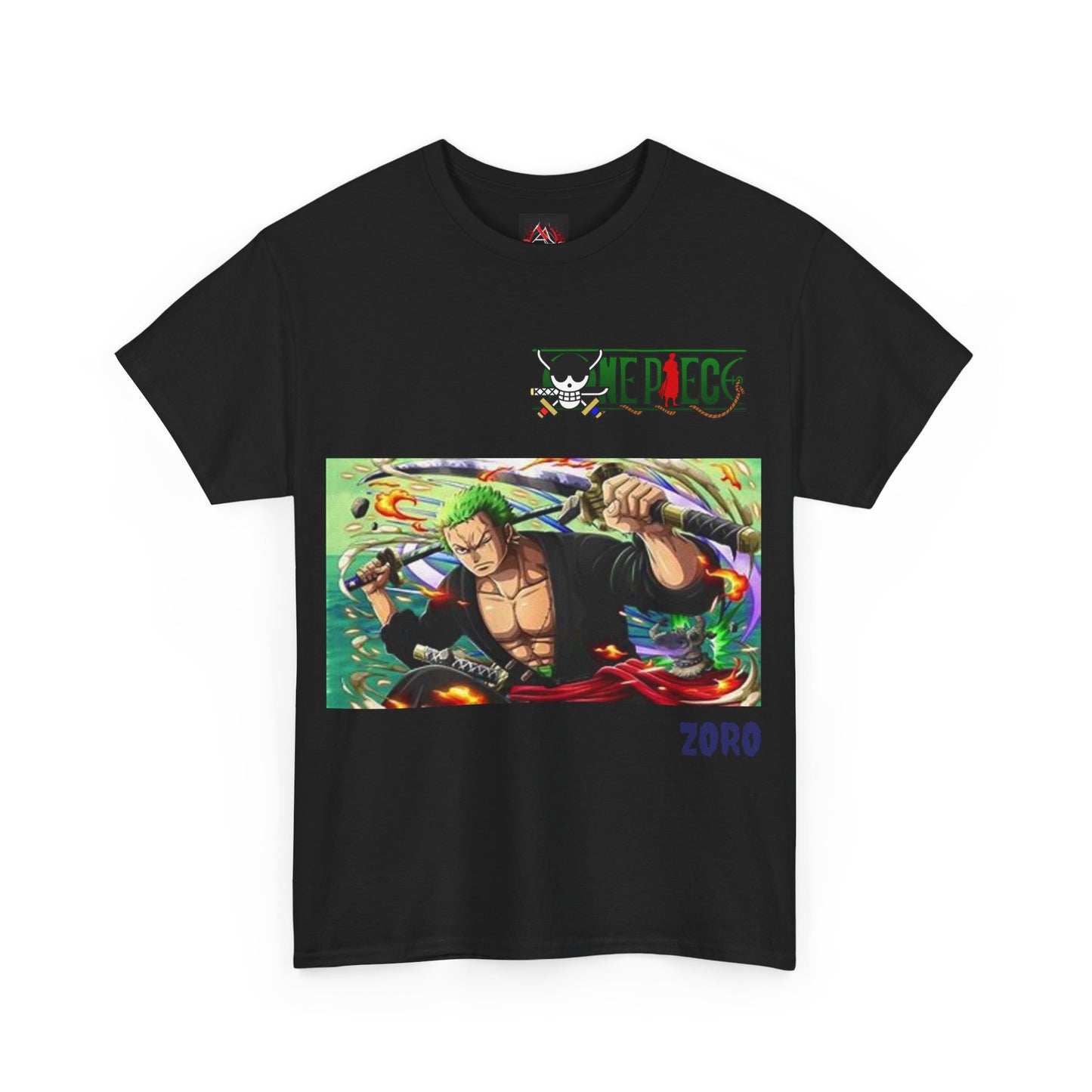 One Piece - Zoro , Unisex Heavy Cotton T- Shirt