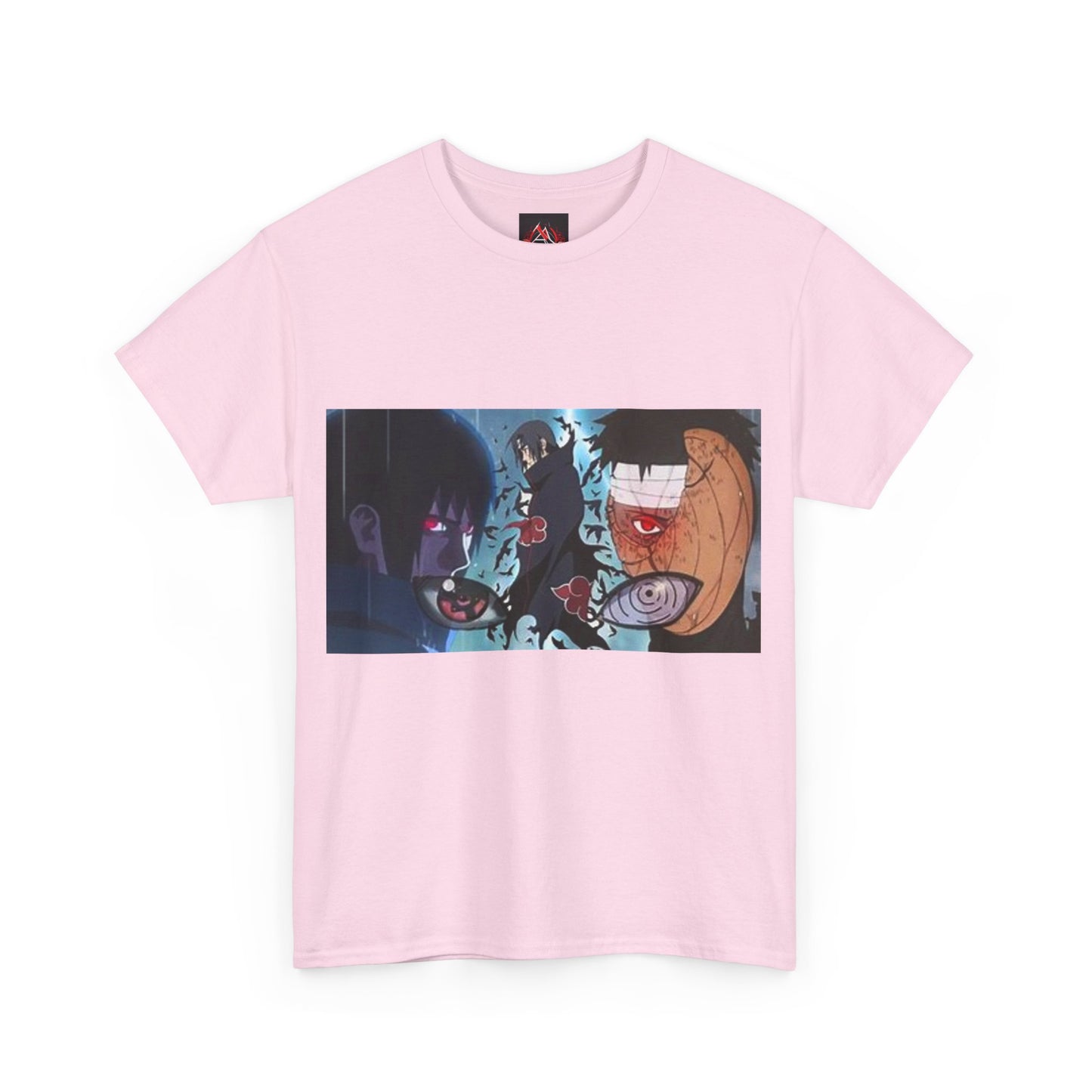 Naruto - Itchia and Sasuke with Obito Uchiha - Unisex Heavy Cotton Unisex Heavy Cotton TShirt