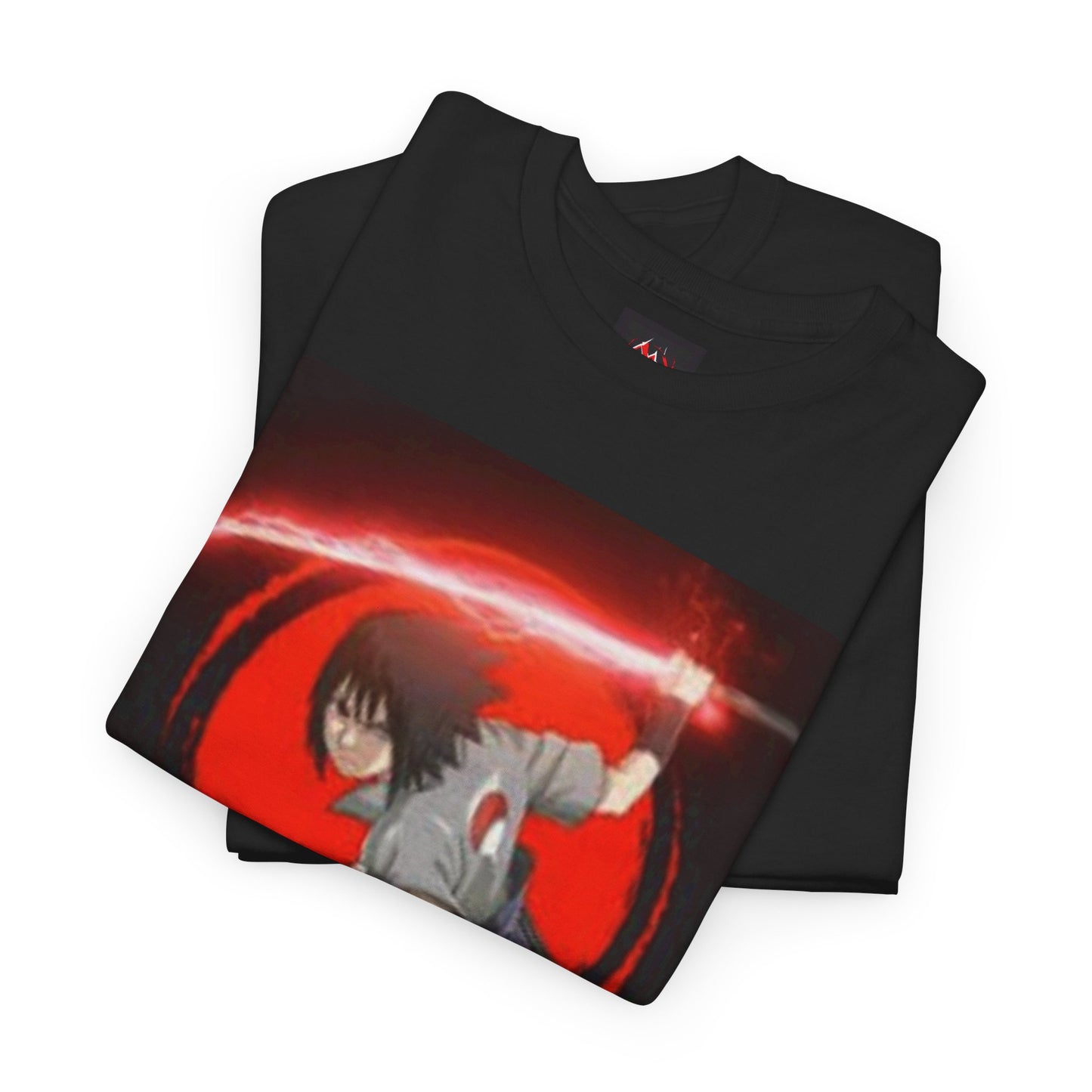 Naruto - Sasuke Uchina Unisex Heavy Cotton T-Shirt