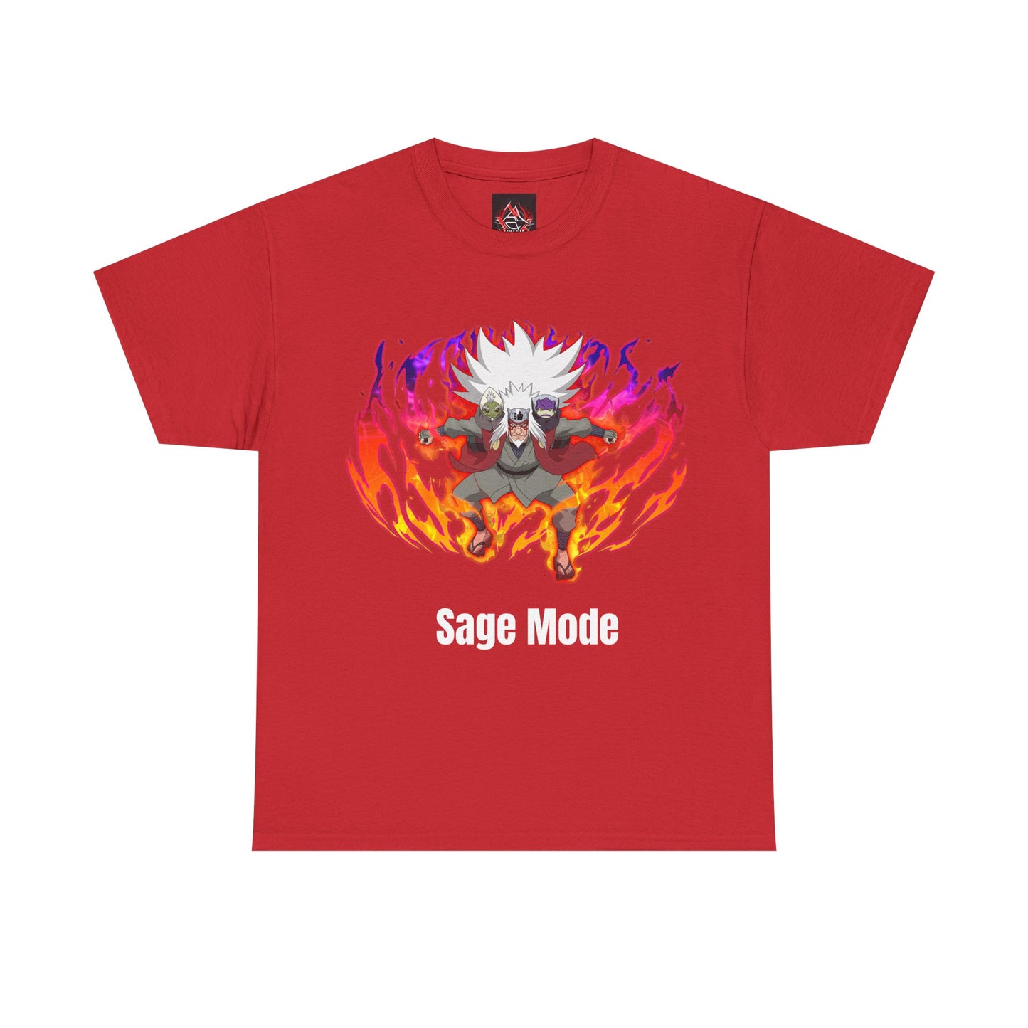 Naruto Shipuden - Sage Mode Jiraiya Multiple Colours Unisex Heavy Cotton T-Shirt