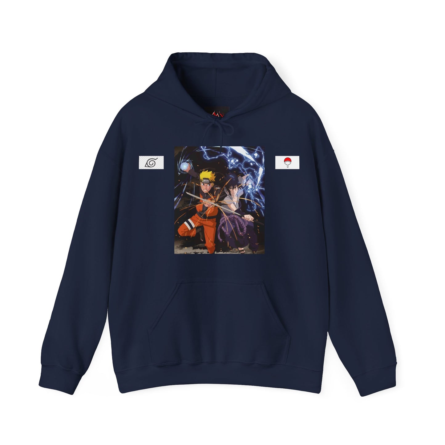 Naruto Shippuden - Naruto & Sasuke Rivals Unisex Hoodie multiple colours