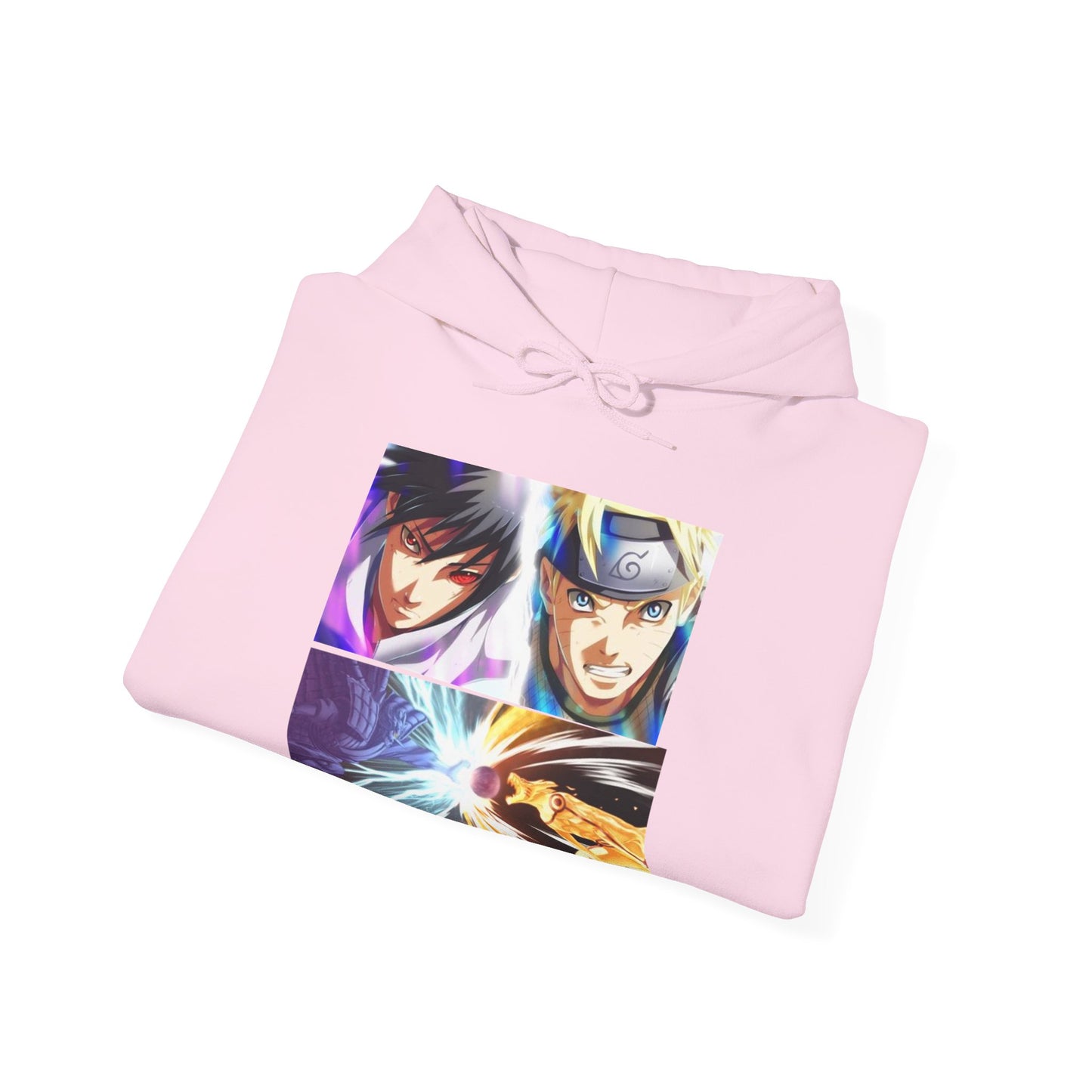 Naruto Shipuden Epic Battle Naurto Vs Sasuke Unisex Hooded Sweatshirt