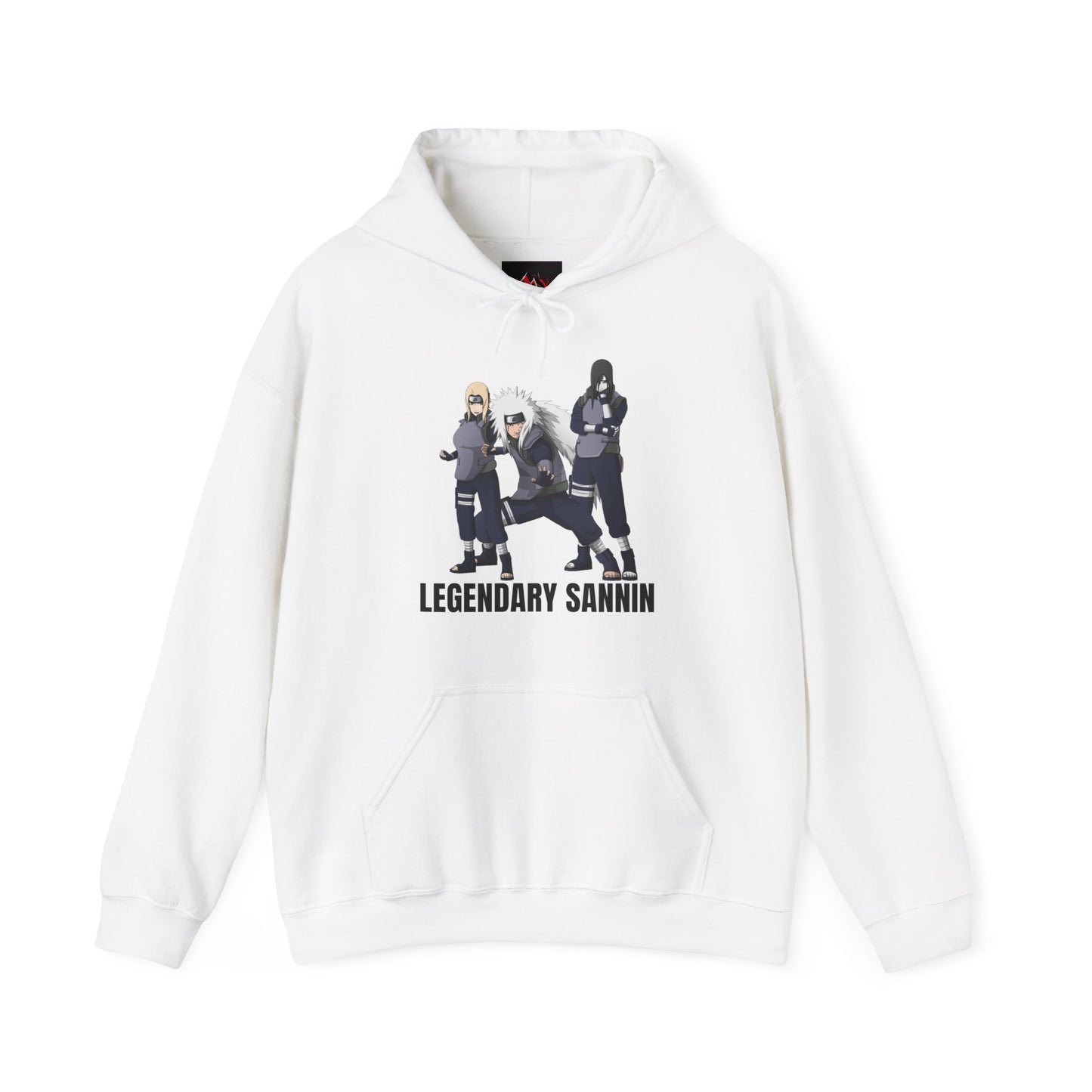 Naruto - Legendary Sannin White Unisex Hoodie