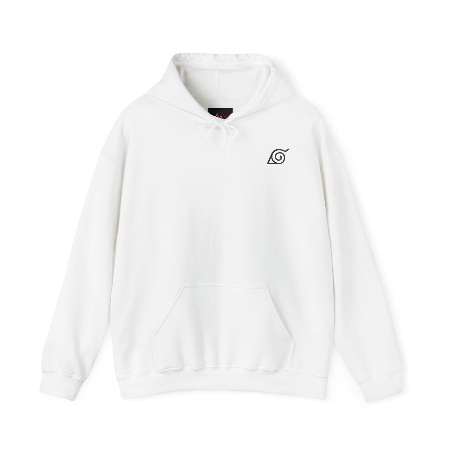 Naruto - Hidden Leaf Village Ninja White Unisex Hooded Sweatshirt