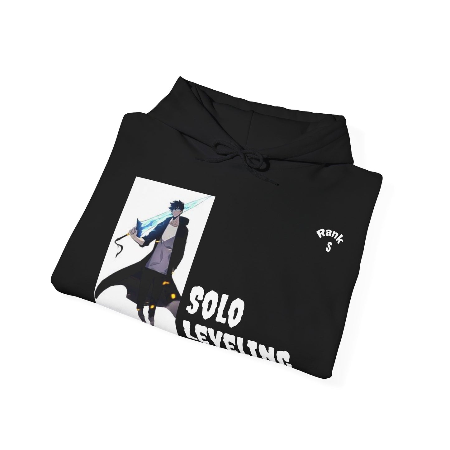 Solo Leveling - S Rank Hunter Sung Jin Woo Unisex Black Hoodie