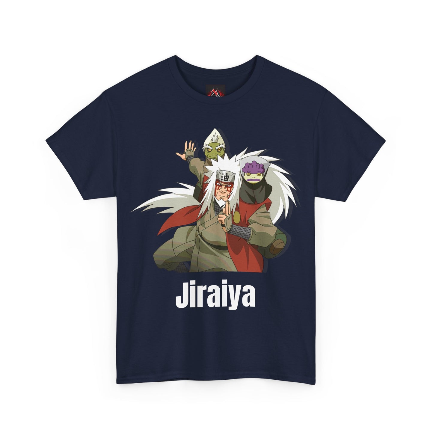 Naruto Shippuden - The Hidden Leaf's Jiraiya Sage Mode Multiple Colours Unisex Heavy Cotton T-Shirt