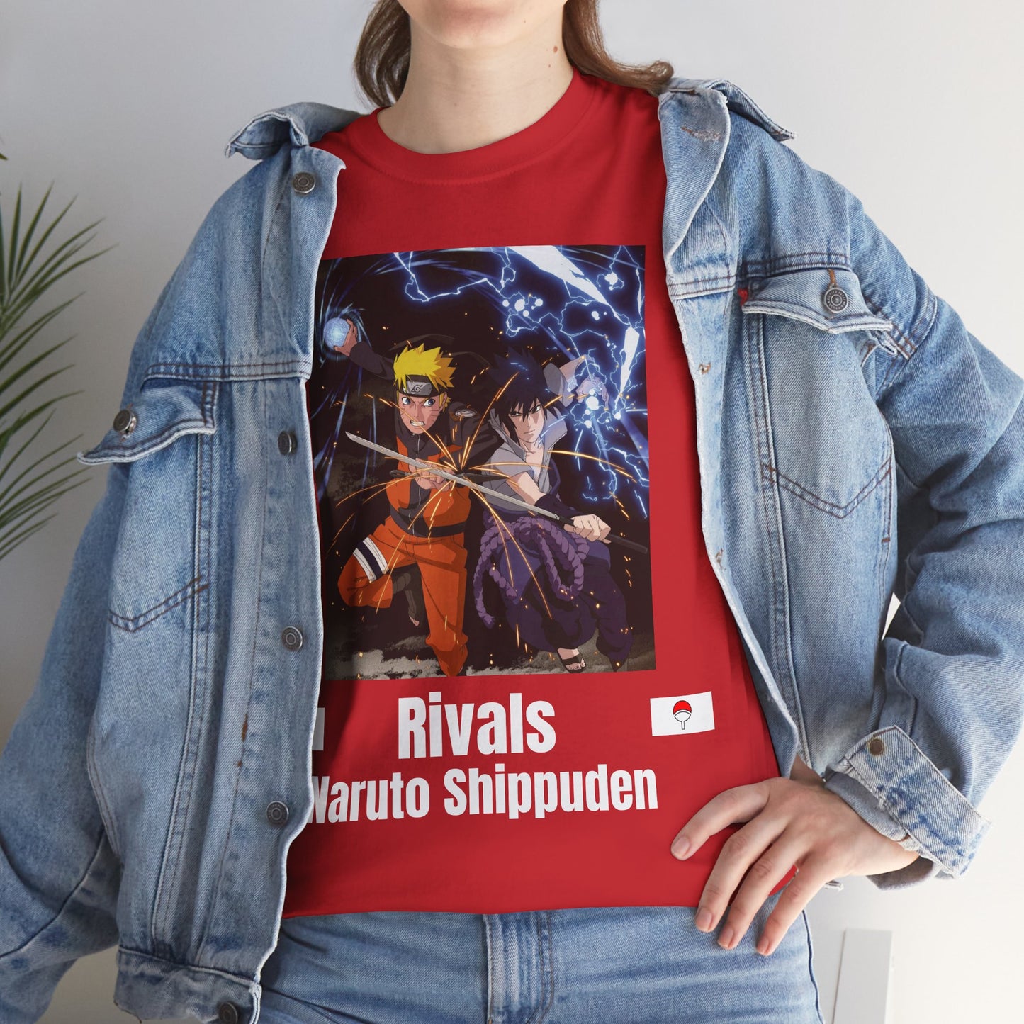 Naruto Shippuden - Rivals Naruto & Sasuke Unisex T-Shirt