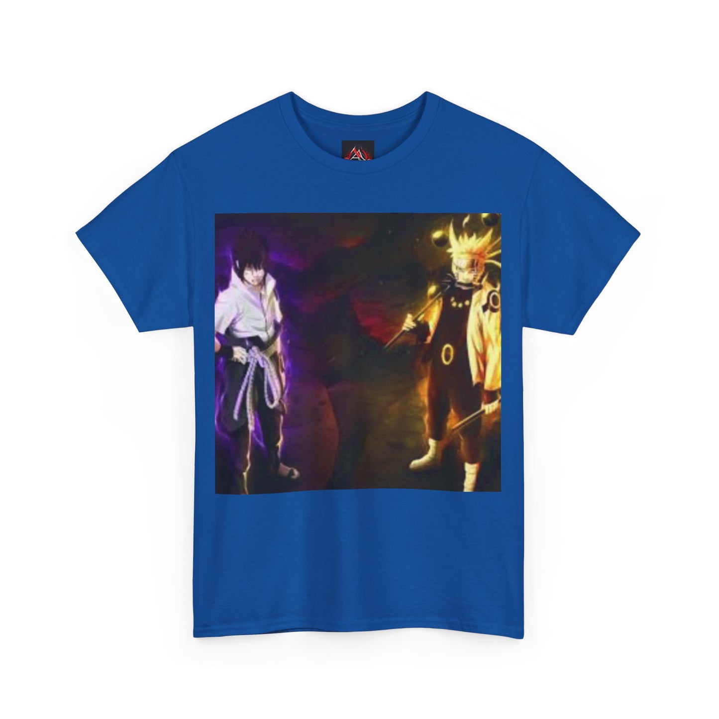 Naruto Shippuden - Naruto & Sasuke Full Power Unisex Heavy Cotton T-Shirt
