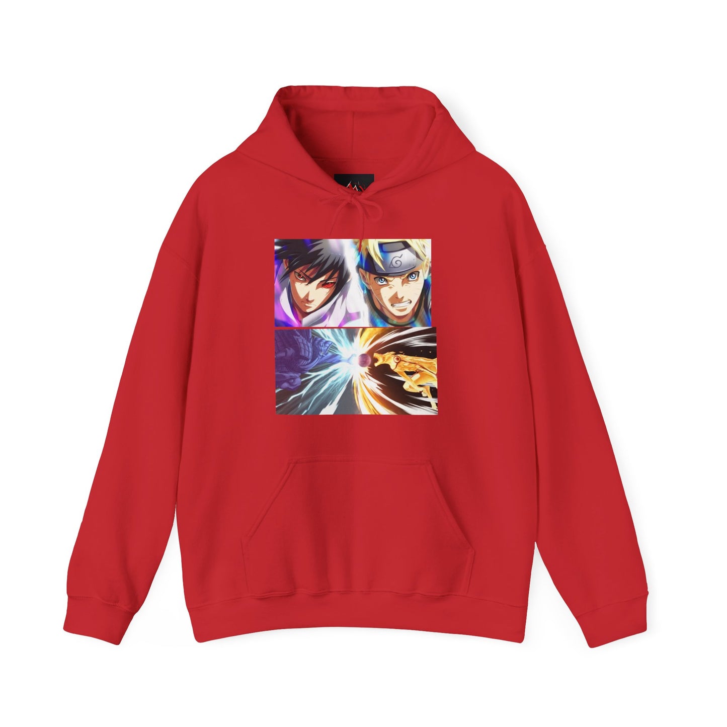 Naruto Shipuden Epic Battle Naurto Vs Sasuke Unisex Hooded Sweatshirt