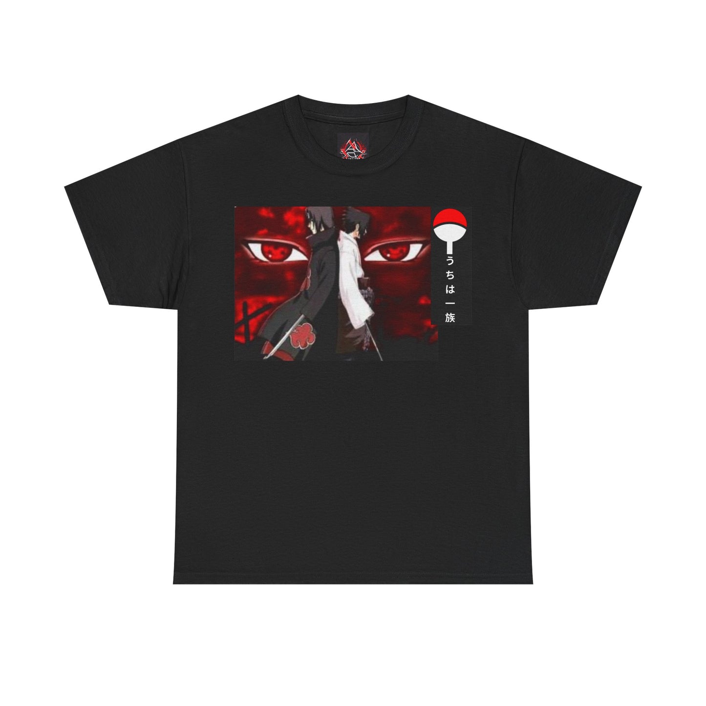Naruto - Uchiha Brother Sasuke & Itachi Unisex Heavy Cotton