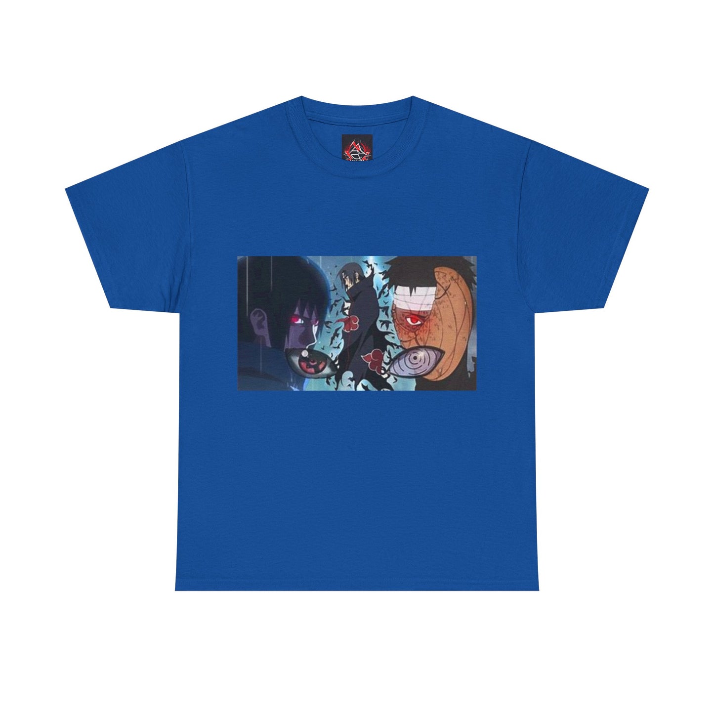 Naruto - Itchia and Sasuke with Obito Uchiha - Unisex Heavy Cotton Unisex Heavy Cotton TShirt