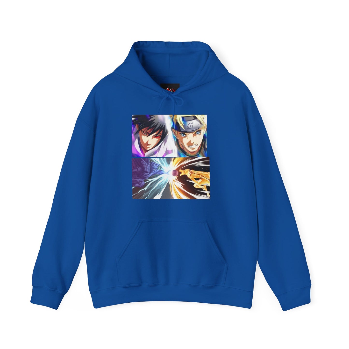 Naruto Shipuden Epic Battle Naurto Vs Sasuke Unisex Hooded Sweatshirt