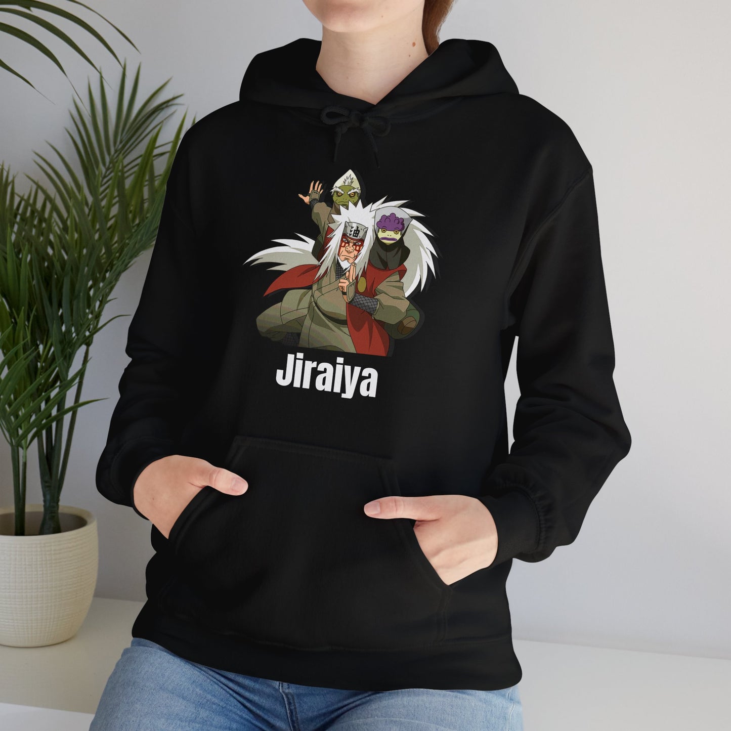 Naruto Shippuden - The Hidden Leaf's Jiraiya Sage Mode In Multiple Colours Unisex Hoodie