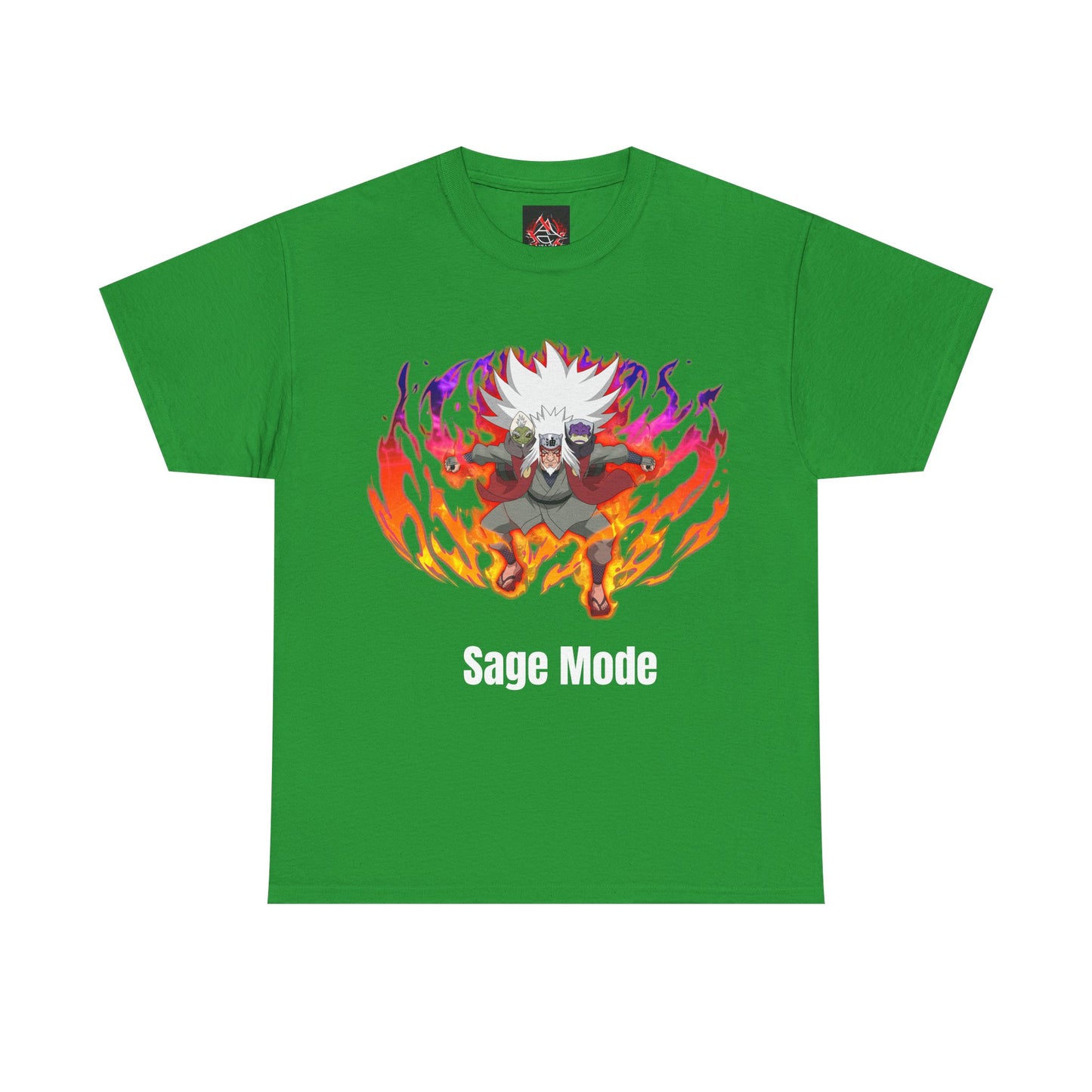 Naruto Shipuden - Sage Mode Jiraiya Multiple Colours Unisex Heavy Cotton T-Shirt