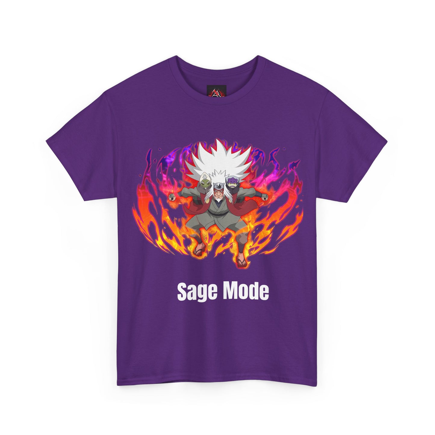 Naruto Shipuden - Sage Mode Jiraiya Multiple Colours Unisex Heavy Cotton T-Shirt