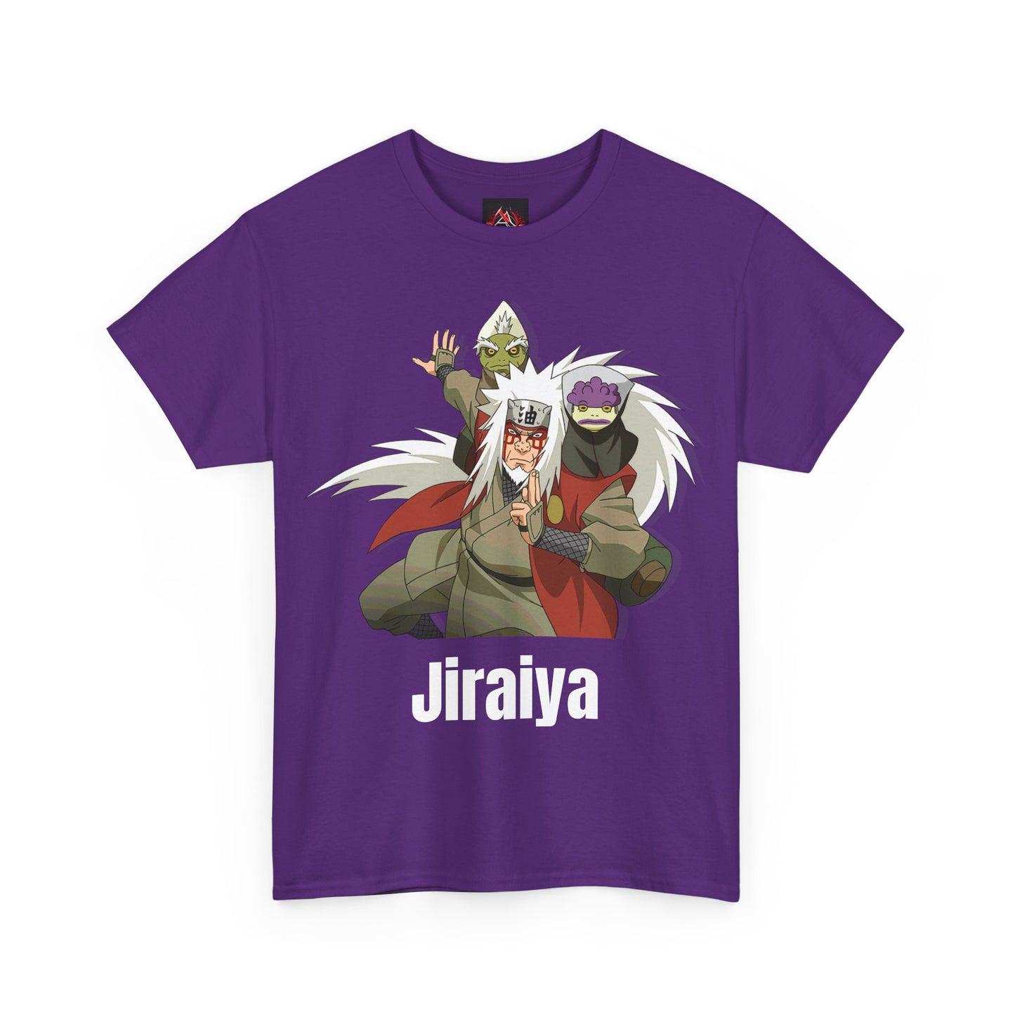Naruto Shippuden - The Hidden Leaf's Jiraiya Sage Mode Multiple Colours Unisex Heavy Cotton T-Shirt