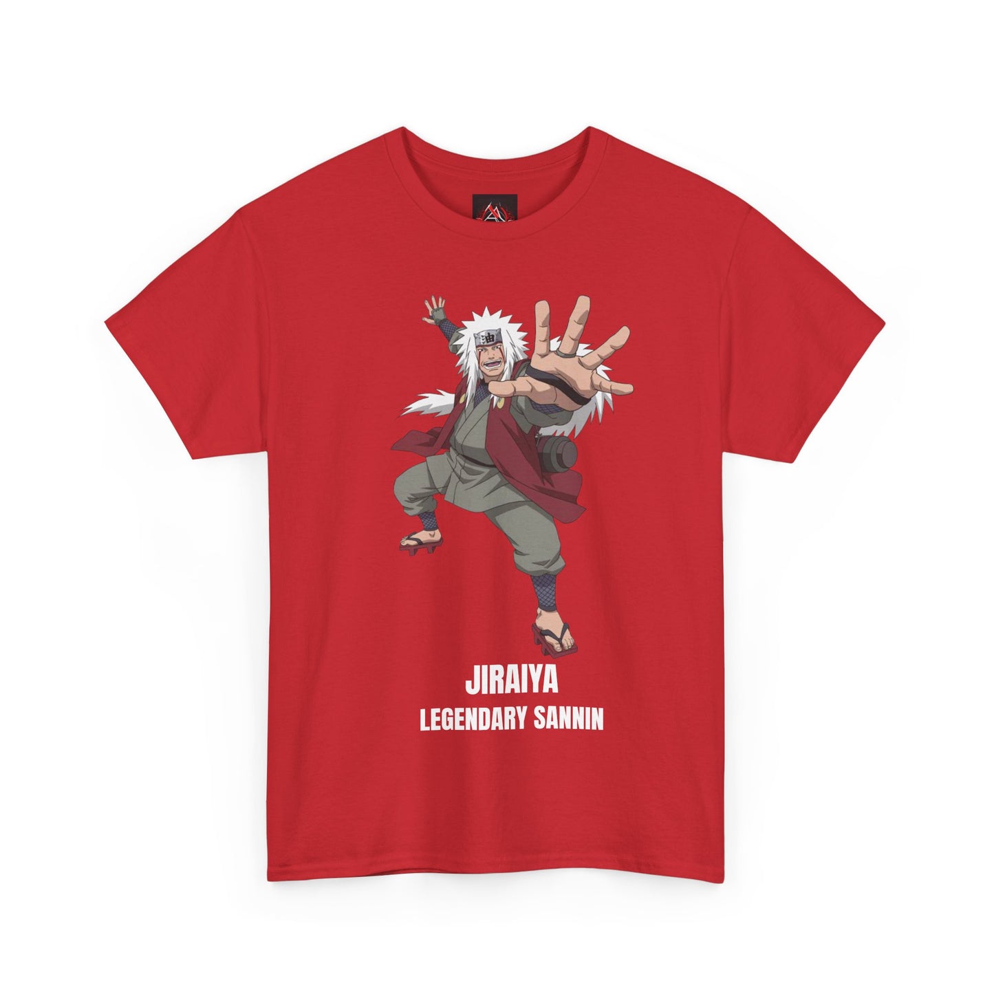 Naruto Shippuden - Jiraiya Legendary Sannin Multiple Colours Unisex Heavy Cotton T-Shirt - Anime Fan Apparel