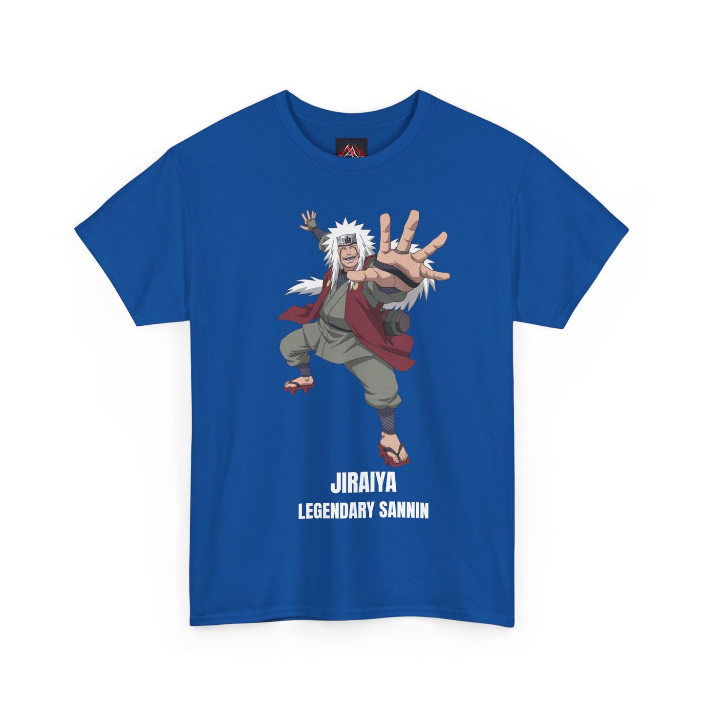 Naruto Shippuden - Jiraiya Legendary Sannin Multiple Colours Unisex Heavy Cotton T-Shirt - Anime Fan Apparel