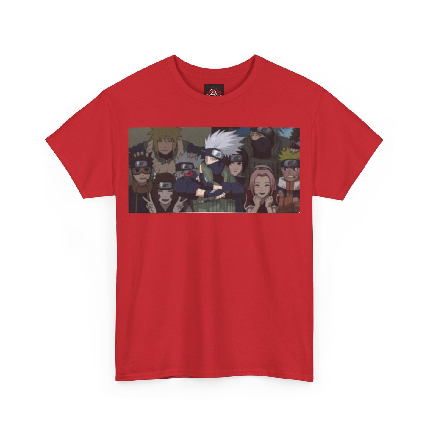 Naruto - Team 10 Team Kakashi Young and Old Unisex Heavy Cotton T-Shirt