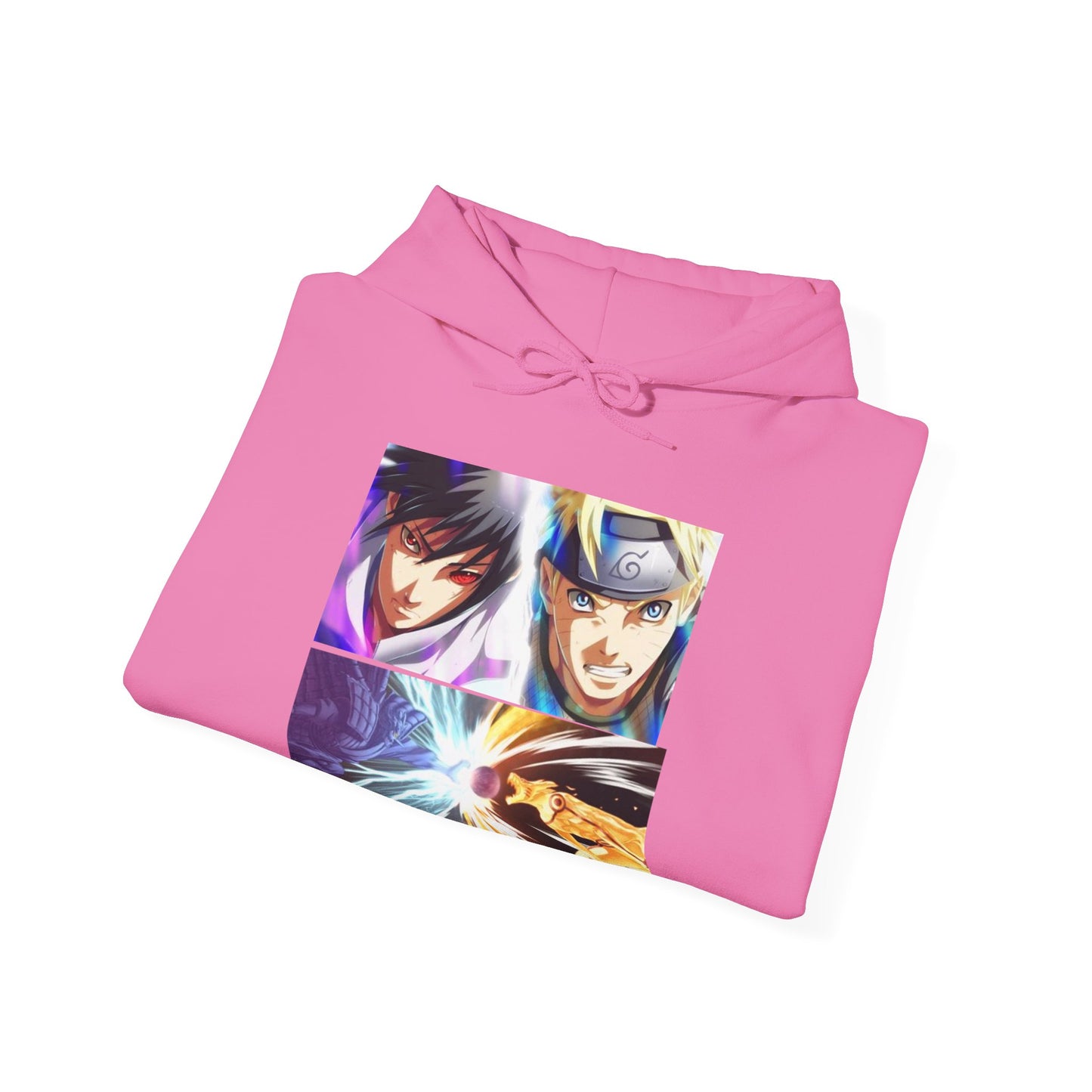 Naruto Shipuden Epic Battle Naurto Vs Sasuke Unisex Hooded Sweatshirt