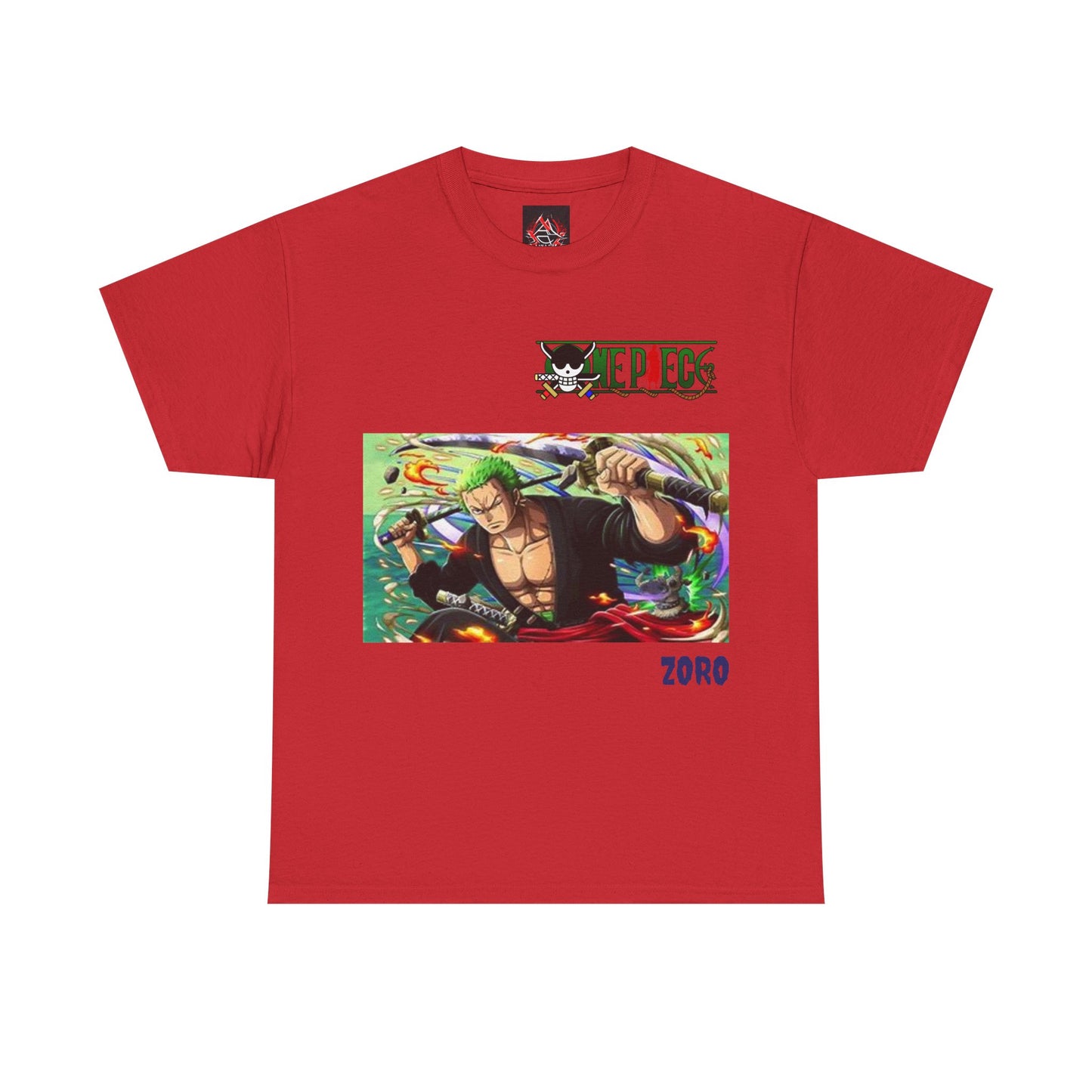 One Piece - Zoro , Unisex Heavy Cotton T- Shirt