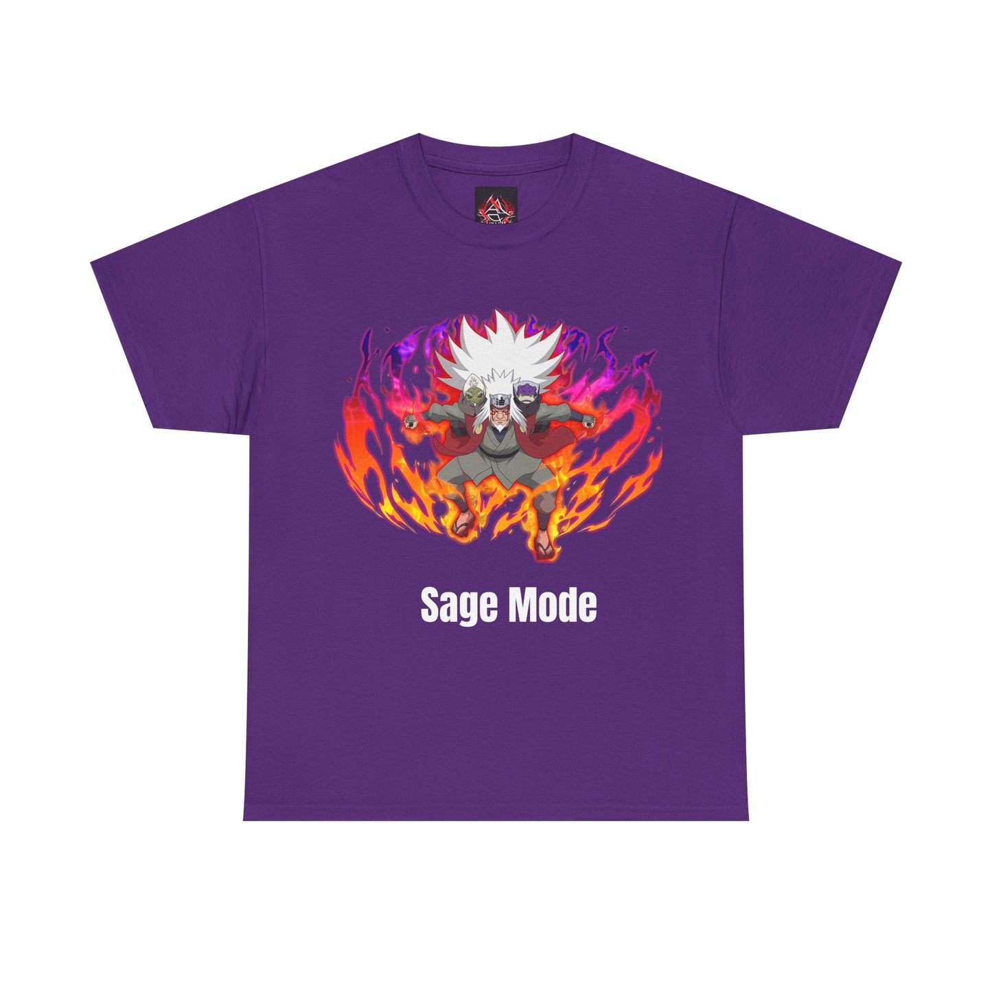 Naruto Shipuden - Sage Mode Jiraiya Multiple Colours Unisex Heavy Cotton T-Shirt