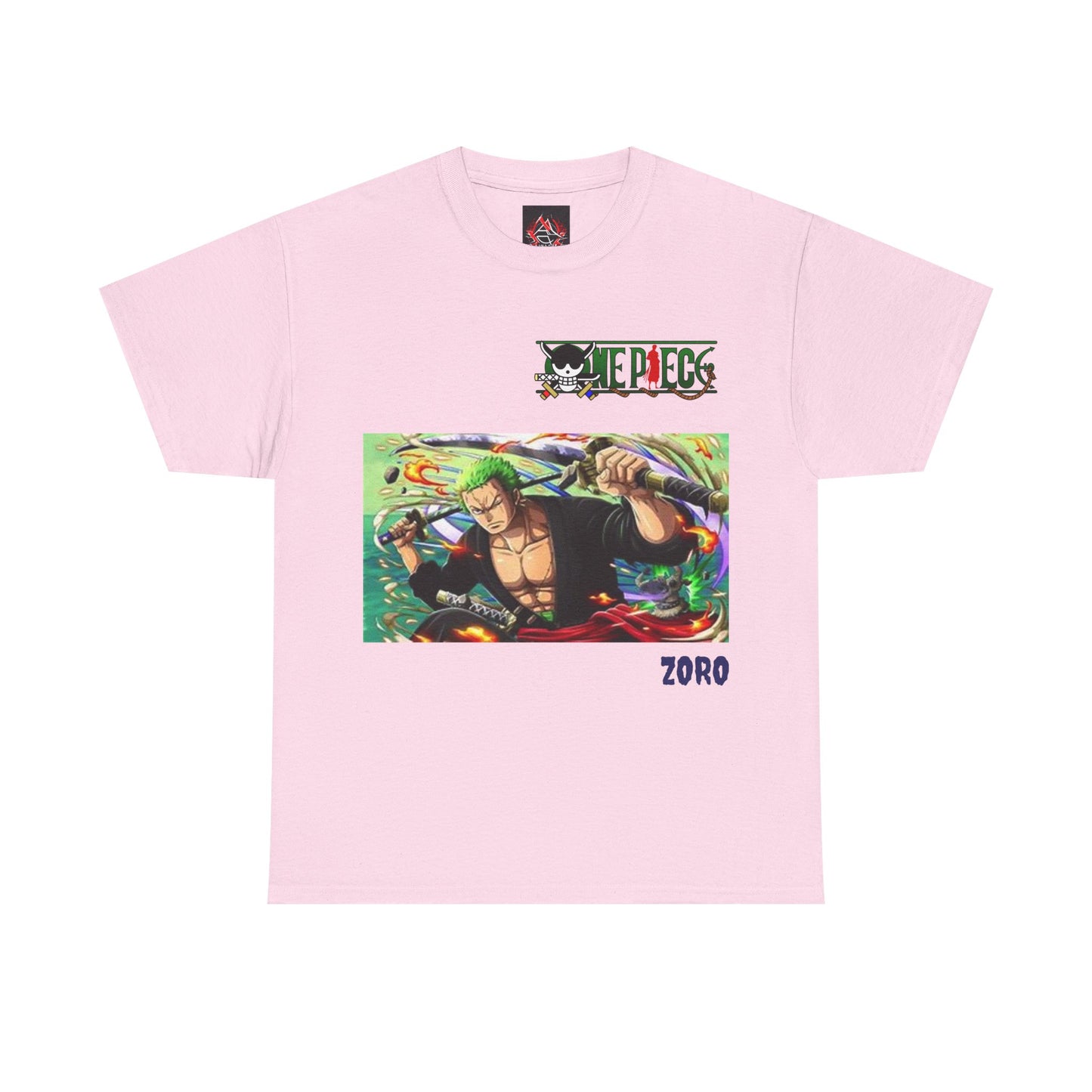 One Piece - Zoro , Unisex Heavy Cotton T- Shirt