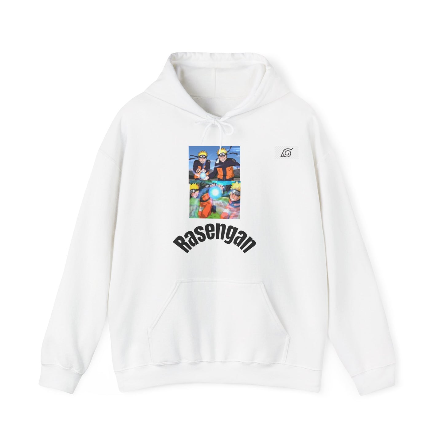 Epic Rasengan - Naruto Shippuden - Naruto's Rasengan White Hoodie