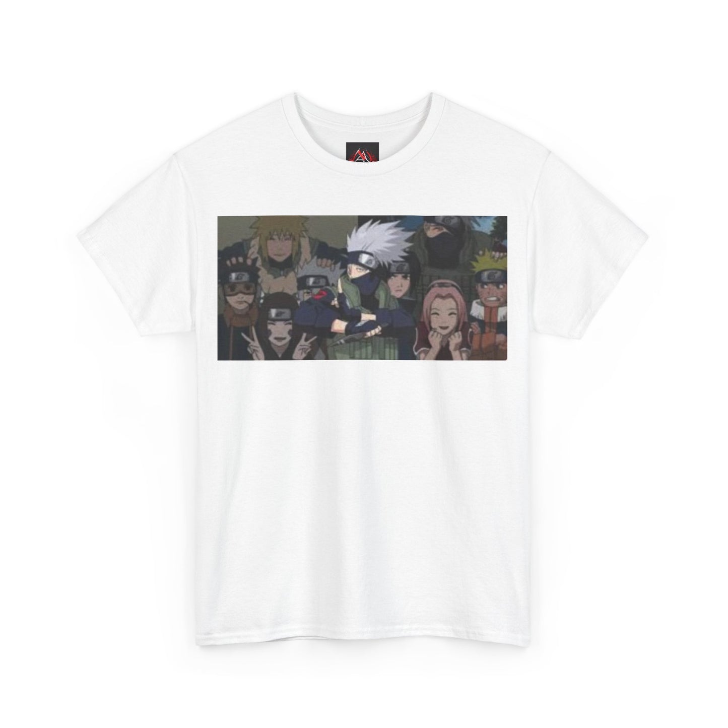 Naruto - Team 10 Team Kakashi Young and Old Unisex Heavy Cotton T-Shirt