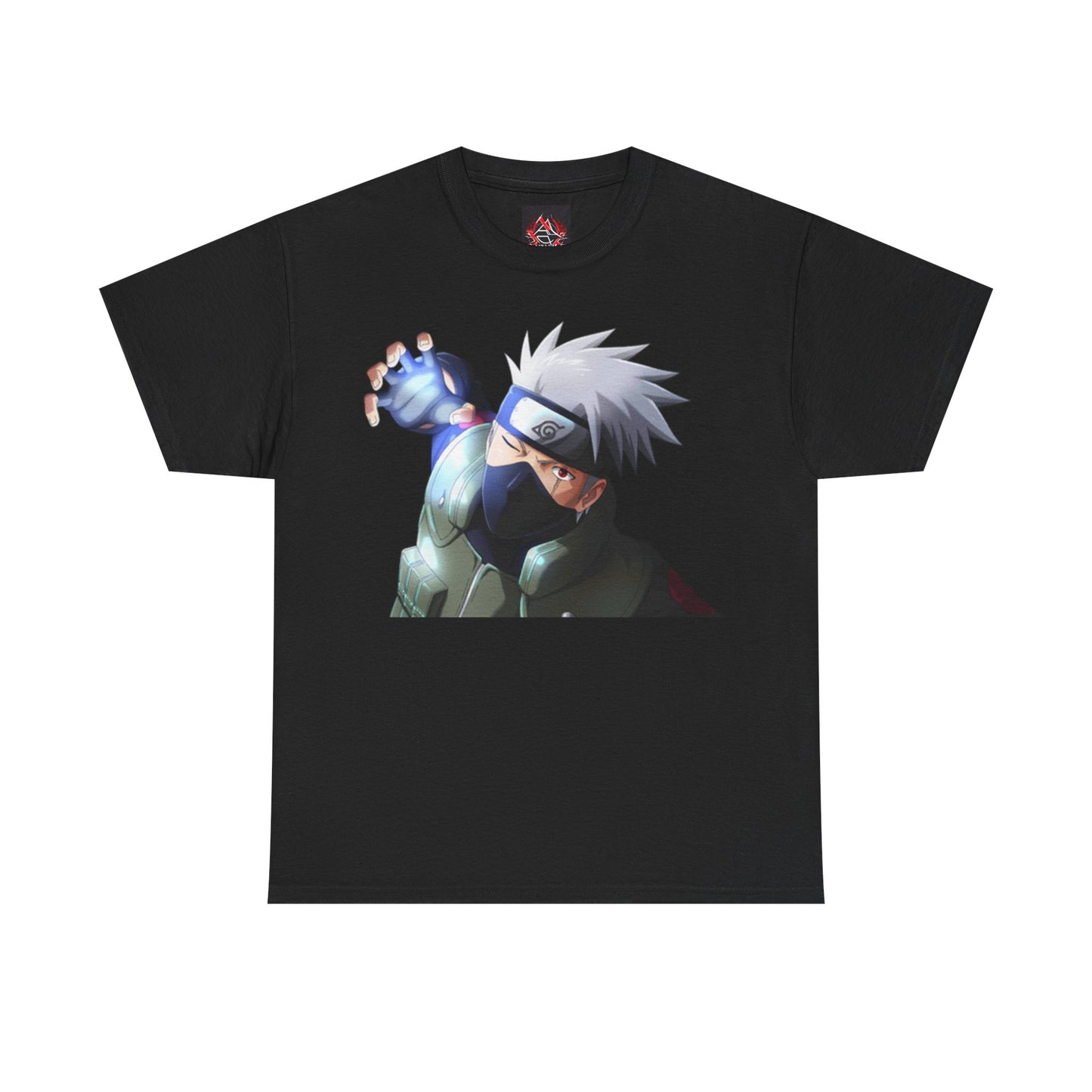 Naruto - Kakashi using Chridori - ( 1000 birds ) Unisex Heavy Cotton T-Shirt