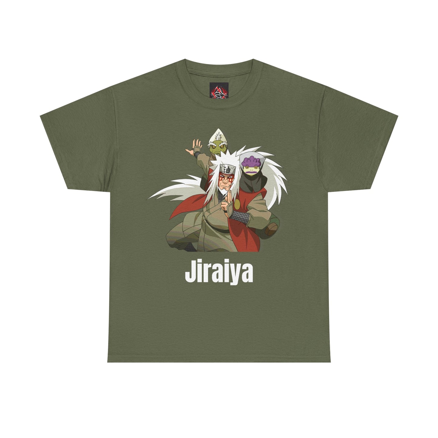 Naruto Shippuden - The Hidden Leaf's Jiraiya Sage Mode Multiple Colours Unisex Heavy Cotton T-Shirt
