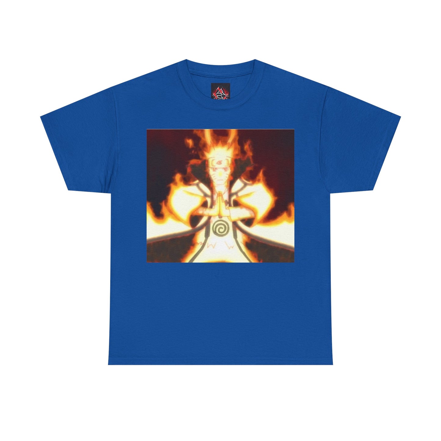Naruto Shippuden - Naruto Full Power Handsign Unisex Heavy Cotton T-Shirt