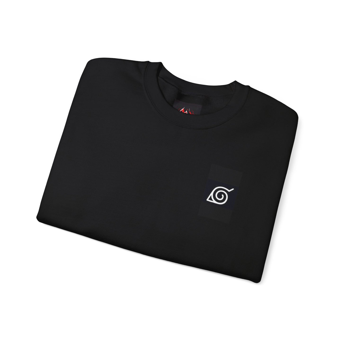 Naruto - Hidden Leaf Village Ninja Black Unisex Crewneck Sweatshirt