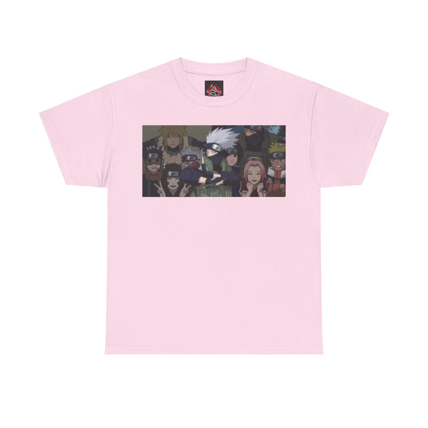 Naruto - Team 10 Team Kakashi Young and Old Unisex Heavy Cotton T-Shirt