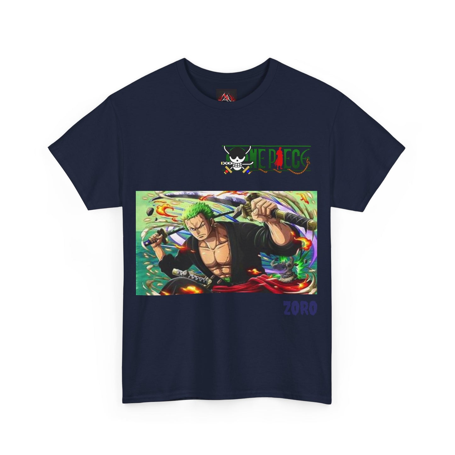One Piece - Zoro , Unisex Heavy Cotton T- Shirt