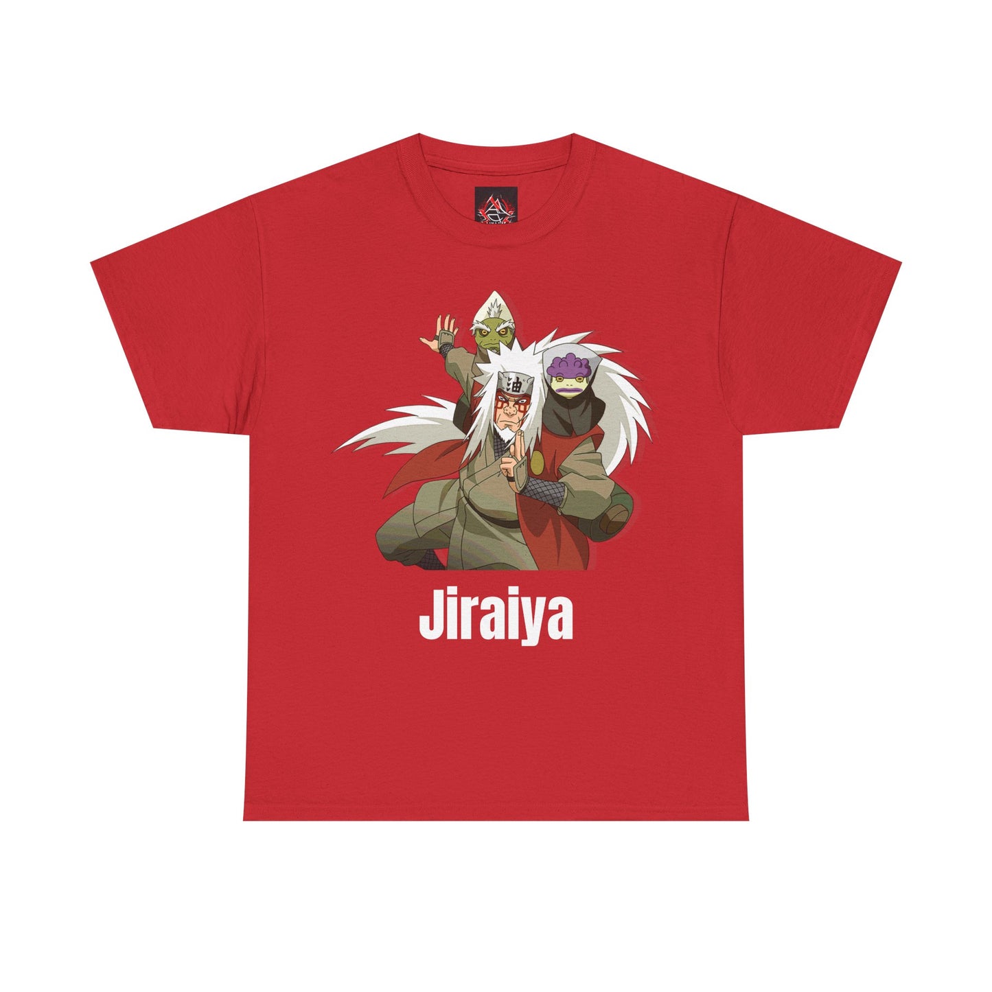 Naruto Shippuden - The Hidden Leaf's Jiraiya Sage Mode Multiple Colours Unisex Heavy Cotton T-Shirt