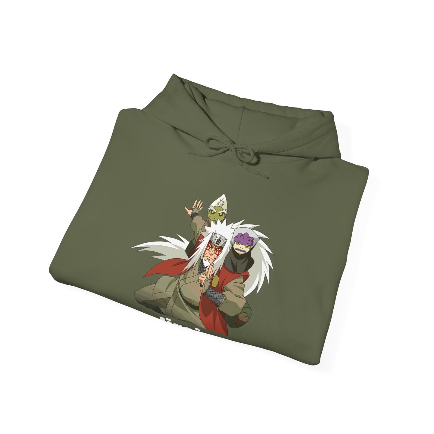 Naruto Shippuden - The Hidden Leaf's Jiraiya Sage Mode In Multiple Colours Unisex Hoodie