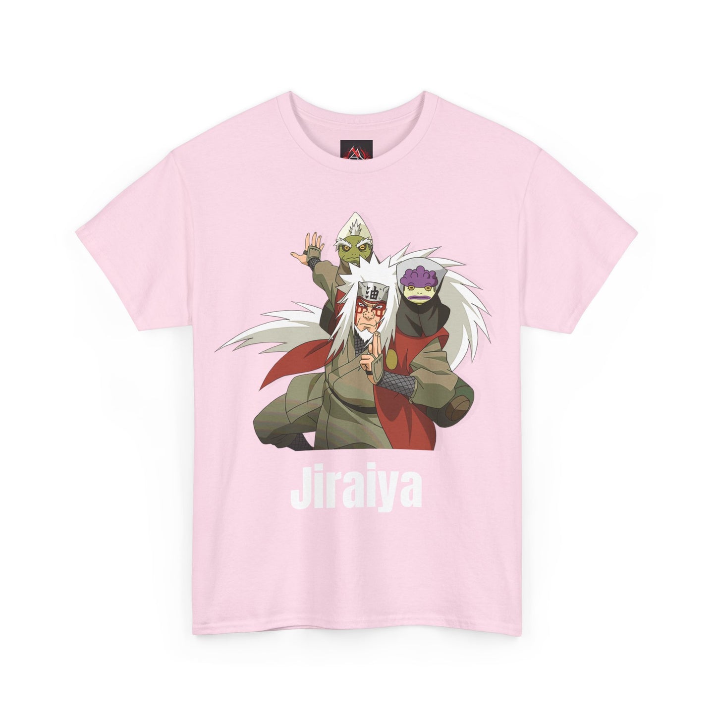 Naruto Shippuden - The Hidden Leaf's Jiraiya Sage Mode Multiple Colours Unisex Heavy Cotton T-Shirt