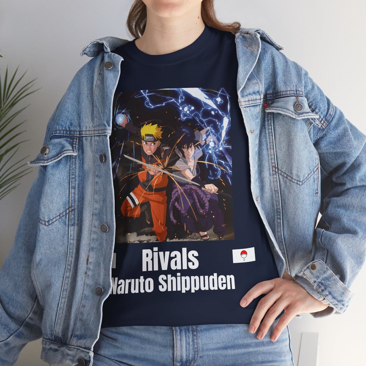 Naruto Shippuden - Rivals Naruto & Sasuke Unisex T-Shirt