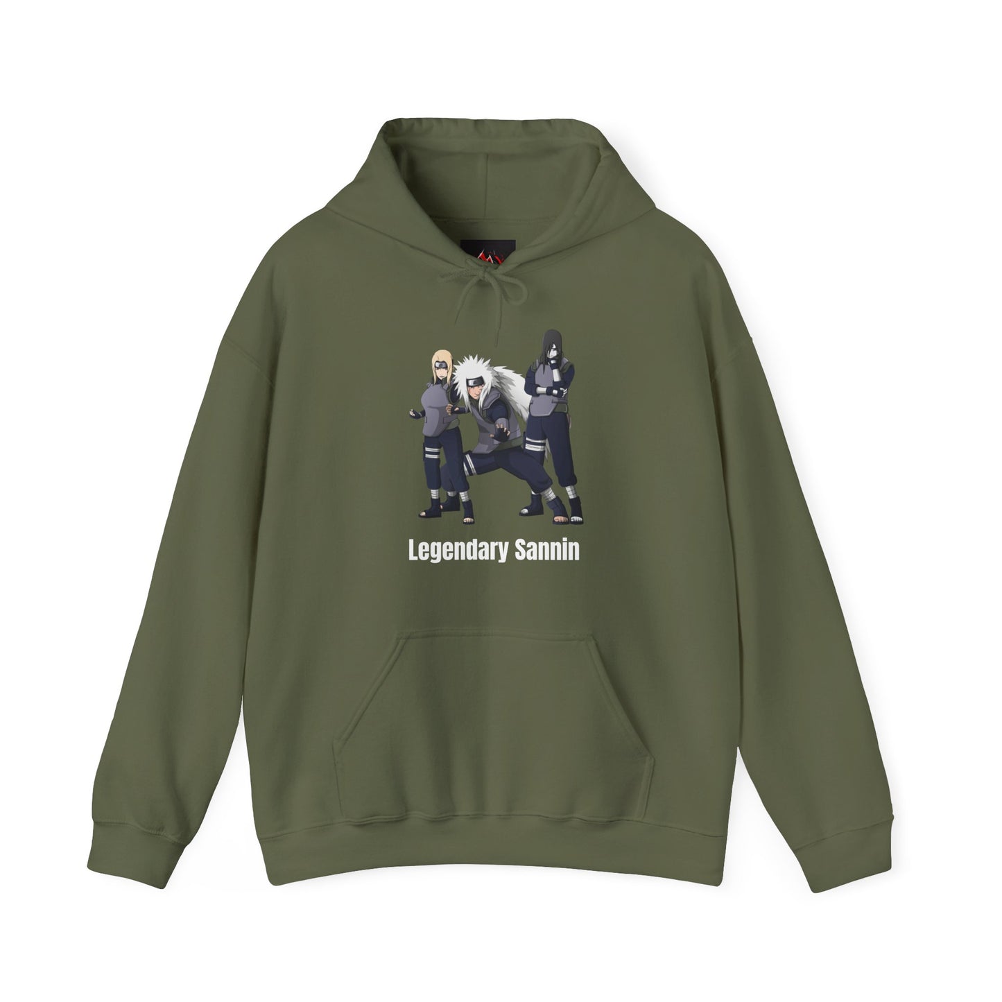 Naruto -Legendary Sannin White Unisex Hoodie