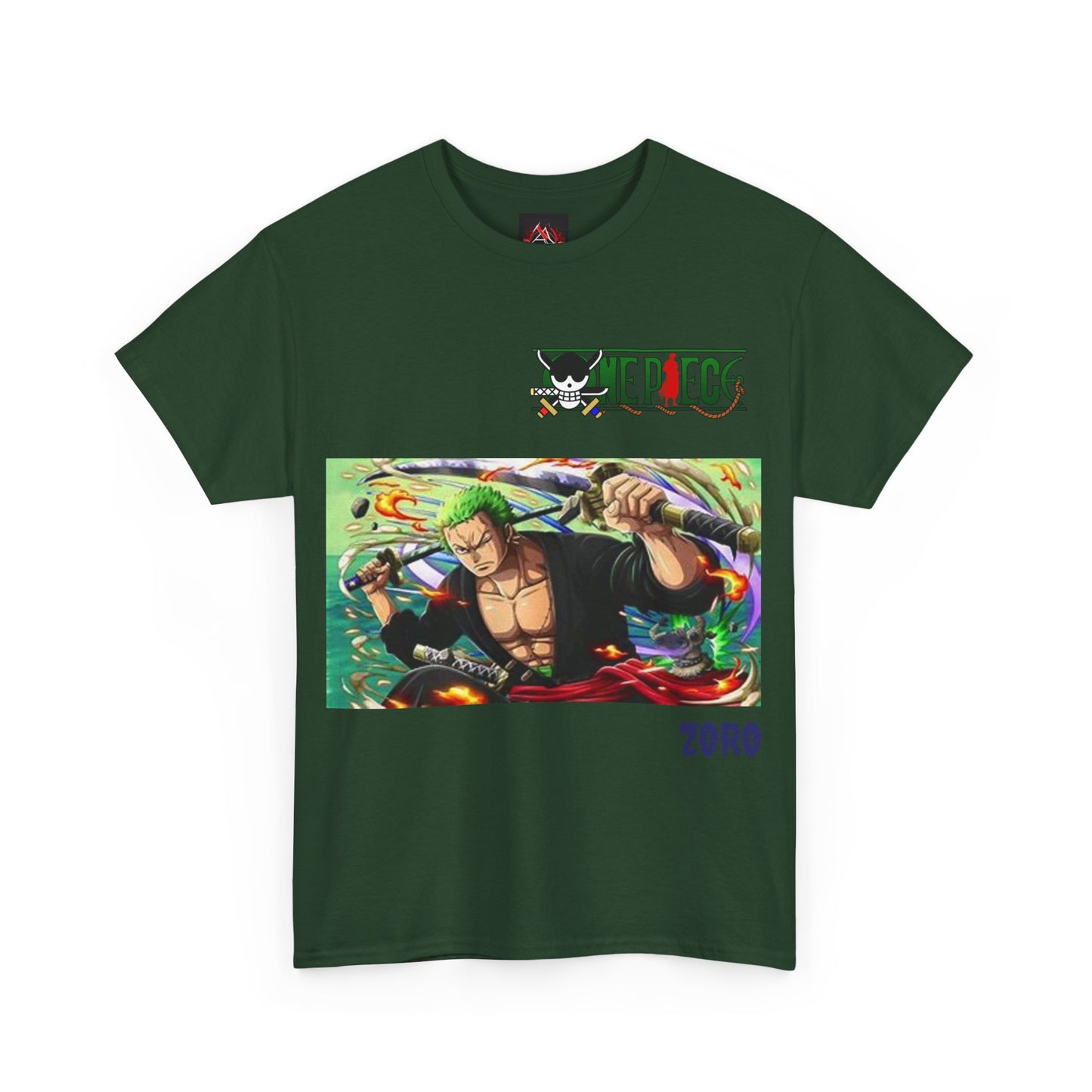 One Piece - Zoro , Unisex Heavy Cotton T- Shirt